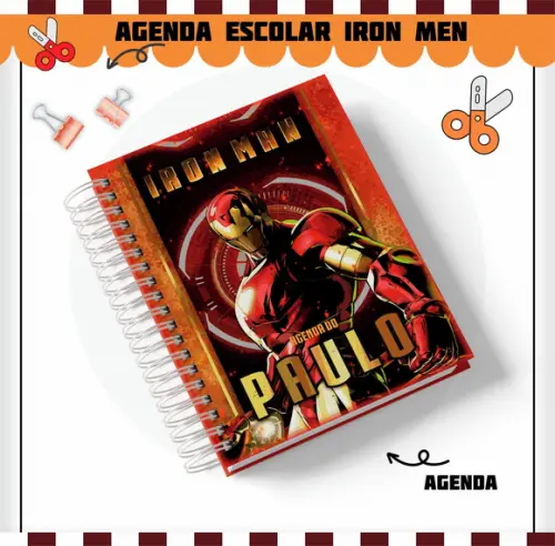 Arquivo Digital - Volta as Aulas - Homem de Ferro 02