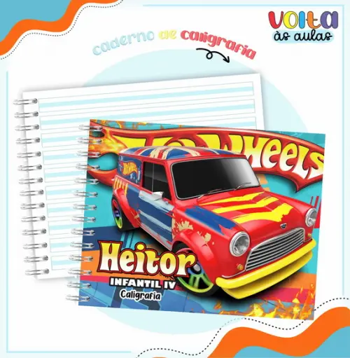 Arquivo Digital - Volta as Aulas - Hot Wheels 03
