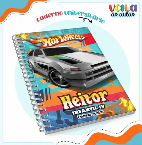 Arquivo Digital - Volta as Aulas - Hot Wheels 03
