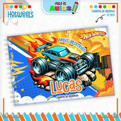 Arquivo Digital - Volta as Aulas - Hot Wheels 04