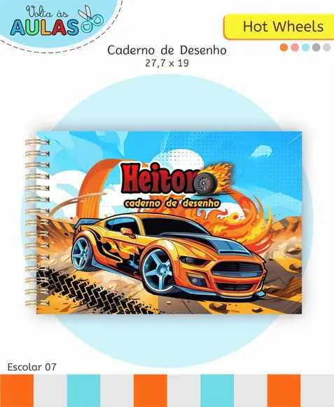 Arquivo Digital - Volta as Aulas - Hot Wheels 05