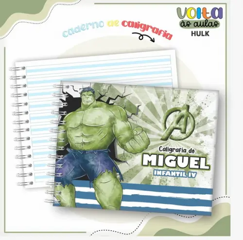 Arquivo Digital - Volta as Aulas - Hulk