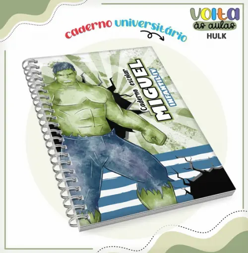 Arquivo Digital - Volta as Aulas - Hulk