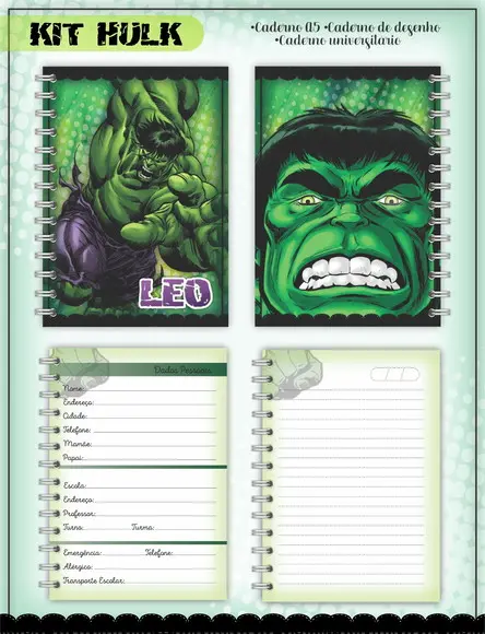 Arquivo Digital - Volta as Aulas - Hulk 01