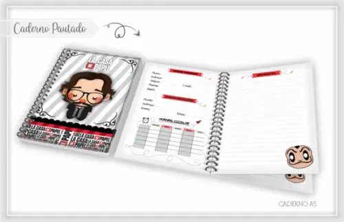 Arquivo Digital - Volta as Aulas - La Casa de Papel