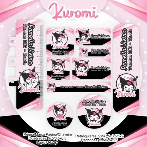 Arquivo Digital - Volta as Aulas - Kuromi