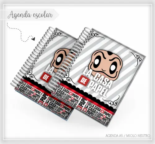 Arquivo Digital - Volta as Aulas - La Casa de Papel