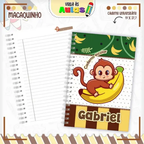 Arquivo Digital - Volta as Aulas - Macaquinho