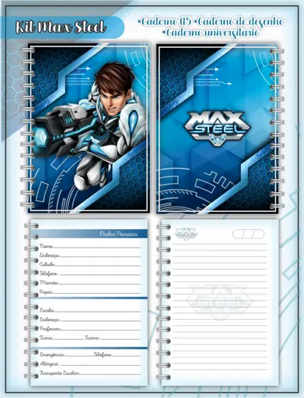 Arquivo Digital - Volta as Aulas - Max Steel