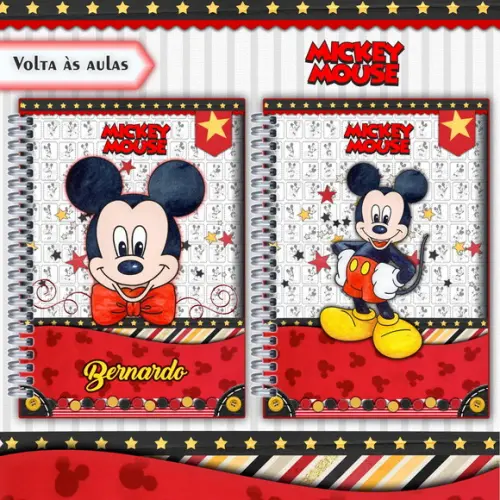 Arquivo Digital - Volta as Aulas - Mickey 02