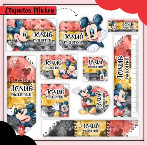 Arquivo Digital - Volta as Aulas - Mickey 03