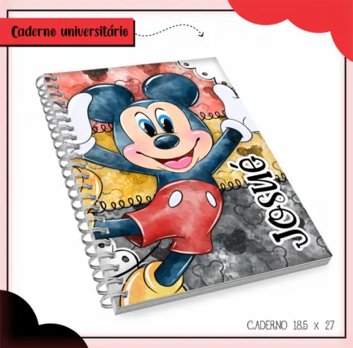 Arquivo Digital - Volta as Aulas - Mickey 03
