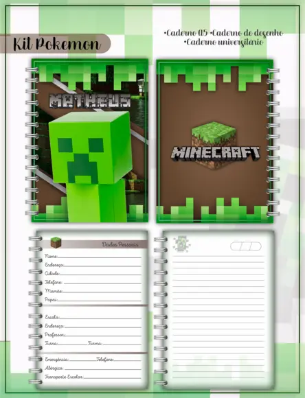 Arquivo Digital - Volta as Aulas - Minecraft