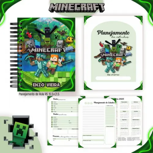 Arquivo Digital - Volta as Aulas - Minecraft 05