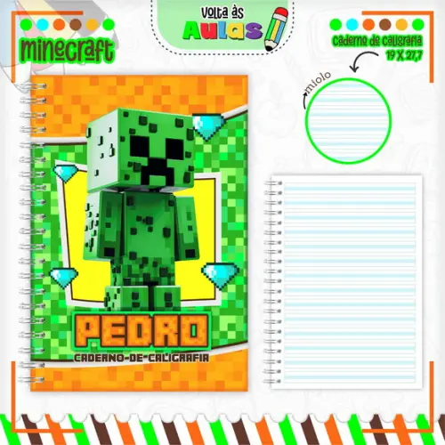 Arquivo Digital - Volta as Aulas - Minecraft 04