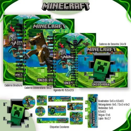 Arquivo Digital - Volta as Aulas - Minecraft 05