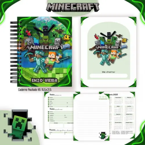 Arquivo Digital - Volta as Aulas - Minecraft 05