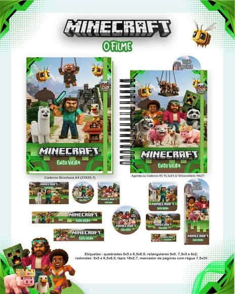 Arquivo Digital - Volta as Aulas - Minecraft 2026