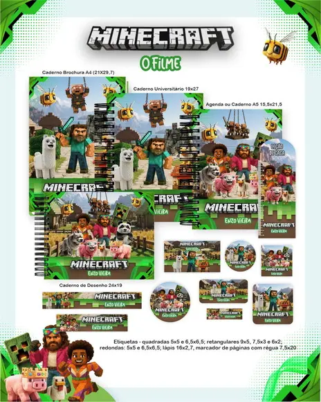Arquivo Digital - Volta as Aulas - Minecraft 2026