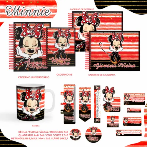 Arquivo Digital - Volta as Aulas - Minnie
