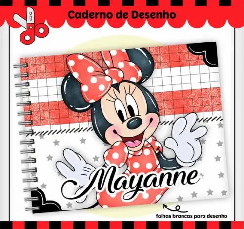 Arquivo Digital - Volta as Aulas - Minnie 02