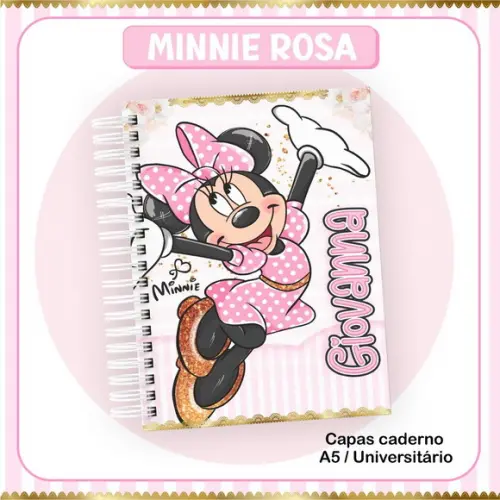 Arquivo Digital - Volta as Aulas - Minnie Rosa Luxo