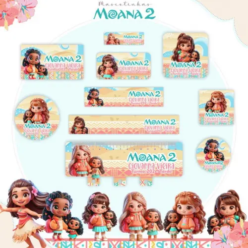 Arquivo Digital - Volta as Aulas - Moana Mascotinha