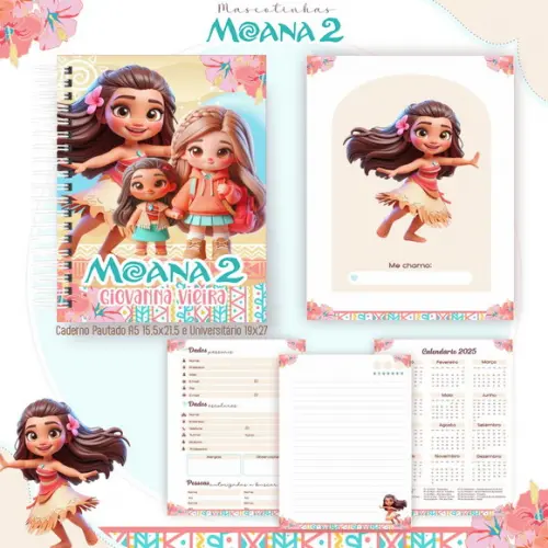 Arquivo Digital - Volta as Aulas - Moana Mascotinha