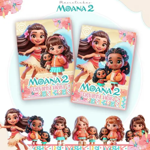 Arquivo Digital - Volta as Aulas - Moana Mascotinha
