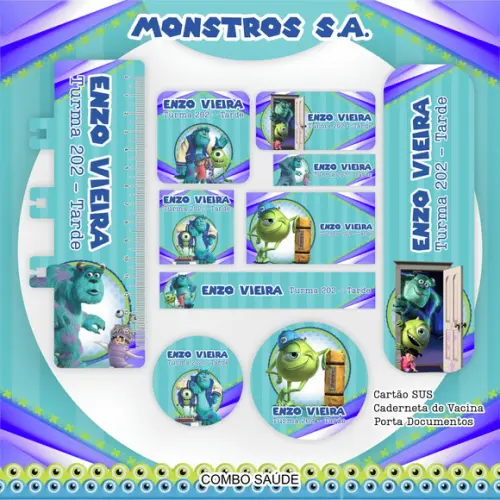 Arquivo Digital - Volta as Aulas - Monstros Sa