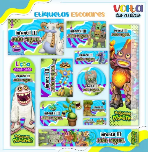 Arquivo Digital - Volta as Aulas - My Singing Monsters