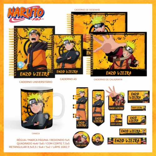 Arquivo Digital - Volta as Aulas - Naruto