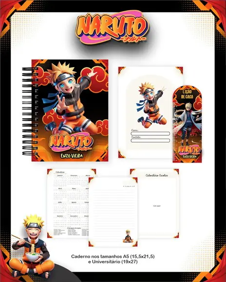 Arquivo Digital - Volta as Aulas - Naruto 2026