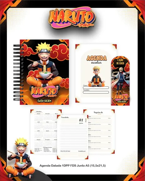 Arquivo Digital - Volta as Aulas - Naruto 2026