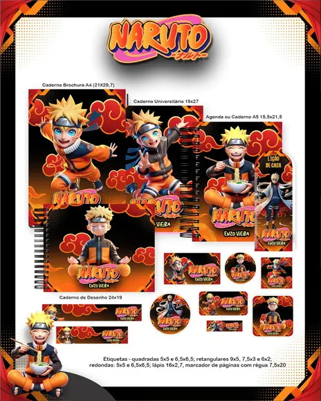 Arquivo Digital - Volta as Aulas - Naruto 2026