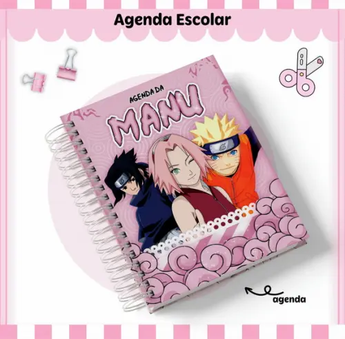 Arquivo Digital - Volta as Aulas - Naruto Menina