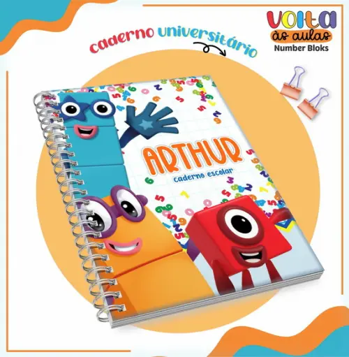 Arquivo Digital - Volta as Aulas - Number Blocks