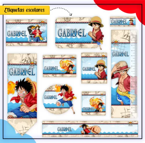 Arquivo Digital - Volta as Aulas - One Piece 02