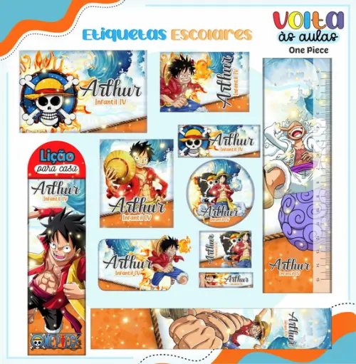 Arquivo Digital - Volta as Aulas - One Piece 03