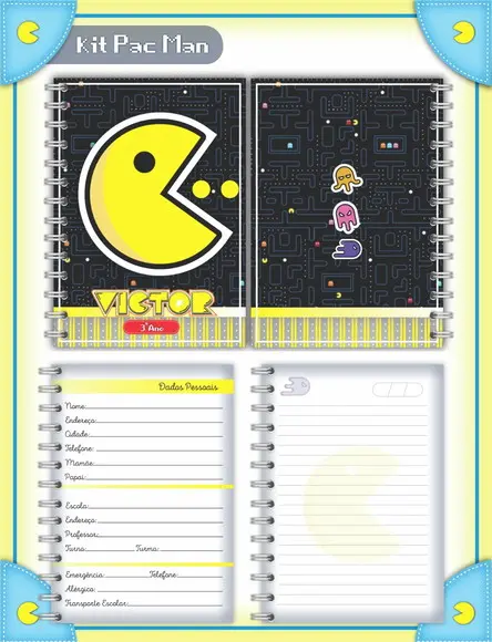 Arquivo Digital - Volta as Aulas - Pacman