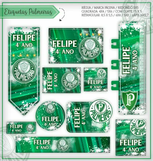 Arquivo Digital - Volta as Aulas - Palmeras - Verdão
