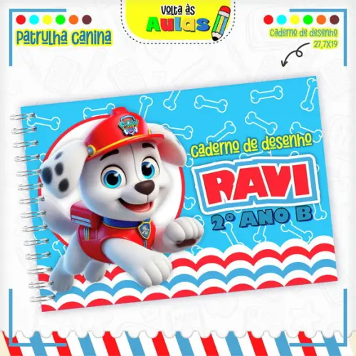 Arquivo Digital - Volta as Aulas - Patrulha Canina 04