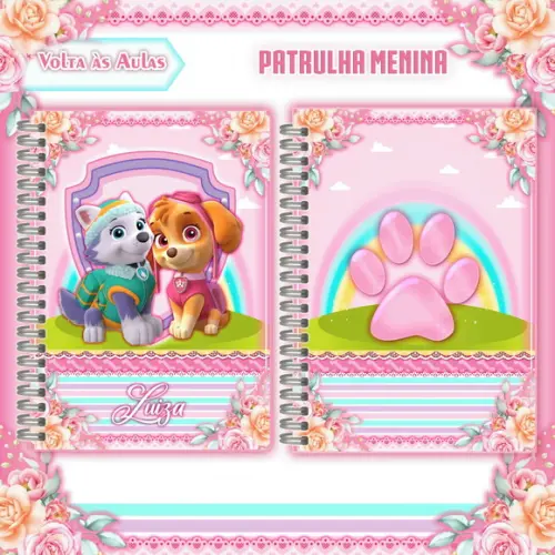 Arquivo Digital - Volta as Aulas - Patrulha Canina Menina 03