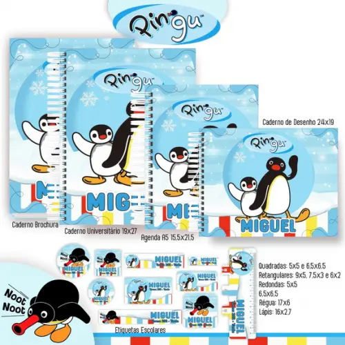 Arquivo Digital - Volta as Aulas - Pingu