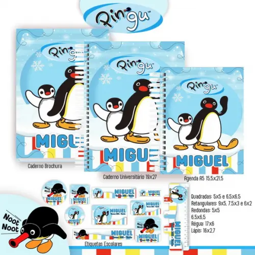 Arquivo Digital - Volta as Aulas - Pingu