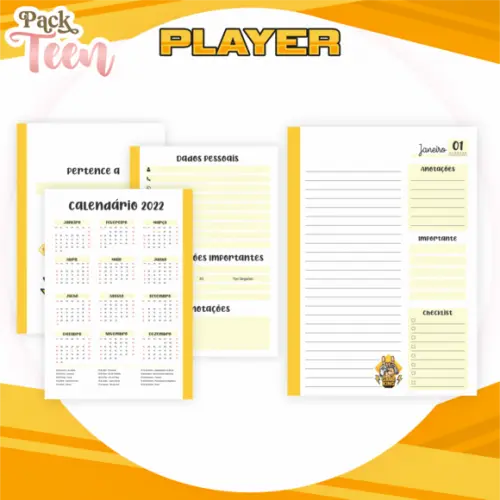 Arquivo Digital - Volta as Aulas - Player (teen)