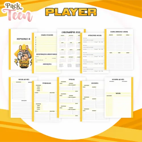 Arquivo Digital - Volta as Aulas - Player (teen)