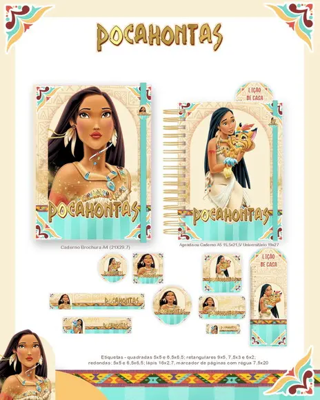 Arquivo Digital - Volta as Aulas - Pocahontas