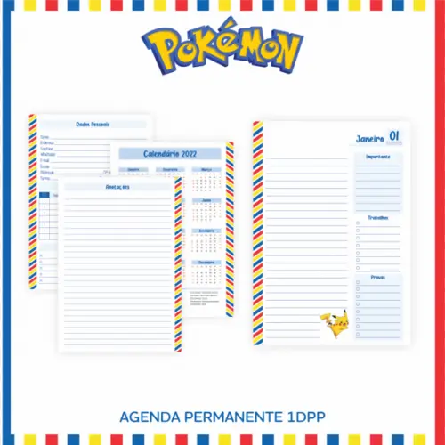 Arquivo Digital - Volta as Aulas - Pokemon