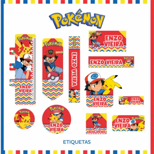 Arquivo Digital - Volta as Aulas - Pokemon